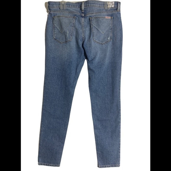 - NWT Hudson Krista Super Skinny Blue Jeans light wash mild distressed look - Picture 4 of 12